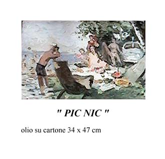 Quadri Russi Vintage Quadro 35 a 123 pic nic del XX Secolo. Opera d'arte esemplare - Robertaebasta® Art Gallery opere d’arte esclusive.